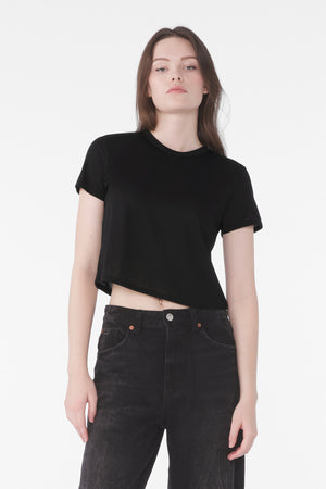 Bella + Canvas BC8882 BELLA+CANVAS Women's Flowy Cropped Tee - 