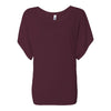 BELLA + CANVAS 8821 Women’s Flowy Draped Dolman Tee