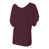 BELLA + CANVAS 8821 Women’s Flowy Draped Dolman Tee