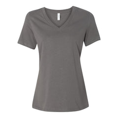 BELLA + CANVAS 6405 Womens Relaxed Jersey V-Neck Tee - 