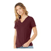 BELLA + CANVAS 6405 Womens Relaxed Jersey V-Neck Tee