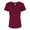 BELLA + CANVAS 6405 Womens Relaxed Jersey V-Neck Tee