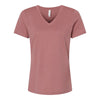 BELLA + CANVAS 6405 Womens Relaxed Jersey V-Neck Tee