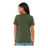 BELLA + CANVAS 6405 Womens Relaxed Jersey V-Neck Tee