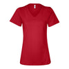 BELLA + CANVAS 6405 Womens Relaxed Jersey V-Neck Tee