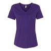 BELLA + CANVAS 6405 Womens Relaxed Jersey V-Neck Tee