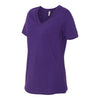 BELLA + CANVAS 6405 Womens Relaxed Jersey V-Neck Tee