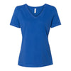 BELLA + CANVAS 6405 Womens Relaxed Jersey V-Neck Tee