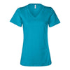 BELLA + CANVAS 6405 Womens Relaxed Jersey V-Neck Tee