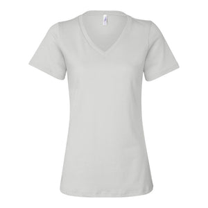 BELLA + CANVAS 6405 Womens Relaxed Jersey V-Neck Tee - 