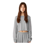 BELLA + CANVAS 6501 Women’s FWD Fashion Crop Long Sleeve Tee