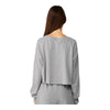 BELLA + CANVAS 6501 Women’s FWD Fashion Crop Long Sleeve Tee