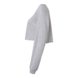 BELLA + CANVAS 6501 Women’s FWD Fashion Crop Long Sleeve Tee