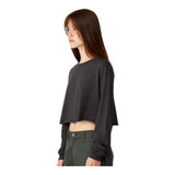 BELLA + CANVAS 6501 Women’s FWD Fashion Crop Long Sleeve Tee