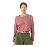 BELLA + CANVAS 6501 Women’s FWD Fashion Crop Long Sleeve Tee