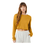 BELLA + CANVAS 6501 Women’s FWD Fashion Crop Long Sleeve Tee