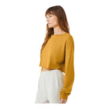 BELLA + CANVAS 6501 Women’s FWD Fashion Crop Long Sleeve Tee