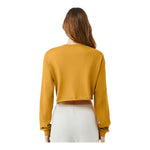 BELLA + CANVAS 6501 Women’s FWD Fashion Crop Long Sleeve Tee