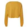BELLA + CANVAS 6501 Women’s FWD Fashion Crop Long Sleeve Tee
