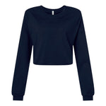BELLA + CANVAS 6501 Women’s FWD Fashion Crop Long Sleeve Tee