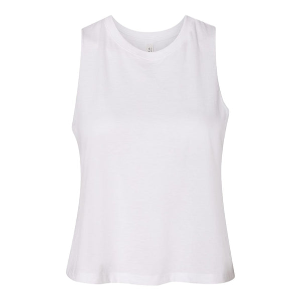 BELLA + CANVAS 6682 Women’s Racerback Crop Tank