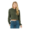 BELLA + CANVAS 7502 Women’s Crop Fleece Hoodie