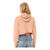 BELLA + CANVAS 7502 Women’s Crop Fleece Hoodie
