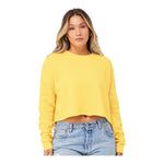 BELLA + CANVAS 7503 Women’s Crop Crew Fleece