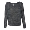 BELLA + CANVAS 8850 Women’s Flowy Off Shoulder Long Sleeve Tee