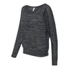 BELLA + CANVAS 8850 Women’s Flowy Off Shoulder Long Sleeve Tee