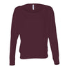 BELLA + CANVAS 8850 Women’s Flowy Off Shoulder Long Sleeve Tee