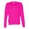 BELLA + CANVAS 8850 Women’s Flowy Off Shoulder Long Sleeve Tee