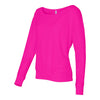 BELLA + CANVAS 8850 Women’s Flowy Off Shoulder Long Sleeve Tee