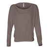 BELLA + CANVAS 8850 Women’s Flowy Off Shoulder Long Sleeve Tee