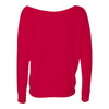 BELLA + CANVAS 8850 Women’s Flowy Off Shoulder Long Sleeve Tee
