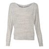 BELLA + CANVAS 8850 Women’s Flowy Off Shoulder Long Sleeve Tee