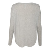 BELLA + CANVAS 8852 Women’s Flowy 2x1 Ribbed Long Sleeve Tee
