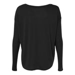 BELLA + CANVAS 8852 Women’s Flowy 2x1 Ribbed Long Sleeve Tee