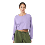 BELLA + CANVAS 6501 Women’s FWD Fashion Crop Long Sleeve Tee