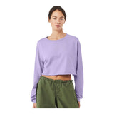 BELLA + CANVAS 6501 Women’s FWD Fashion Crop Long Sleeve Tee