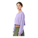 BELLA + CANVAS 6501 Women’s FWD Fashion Crop Long Sleeve Tee