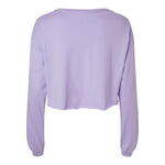 BELLA + CANVAS 6501 Women’s FWD Fashion Crop Long Sleeve Tee