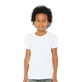 Bella + Canvas 3001YCVC Youth Kids CVC Unisex Jersey Tee T-Shirt