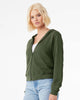 Bella + Canvas 7539 - FWD Fashion Women's Sponge Fleece Full-Zip Hoodie