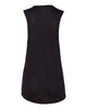 Bella + Canvas 8803 Women's Flowy Scoop Muscle Tank - Black