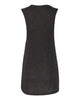 Bella + Canvas 8803 Women's Flowy Scoop Muscle Tank - Black Heather