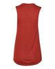 Bella + Canvas 8803 Women's Flowy Scoop Muscle Tank - Brick