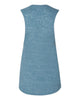 Bella + Canvas 8803 Women's Flowy Scoop Muscle Tank - Denim Slub