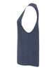 Bella + Canvas 8803 Women's Flowy Scoop Muscle Tank - Heather Navy