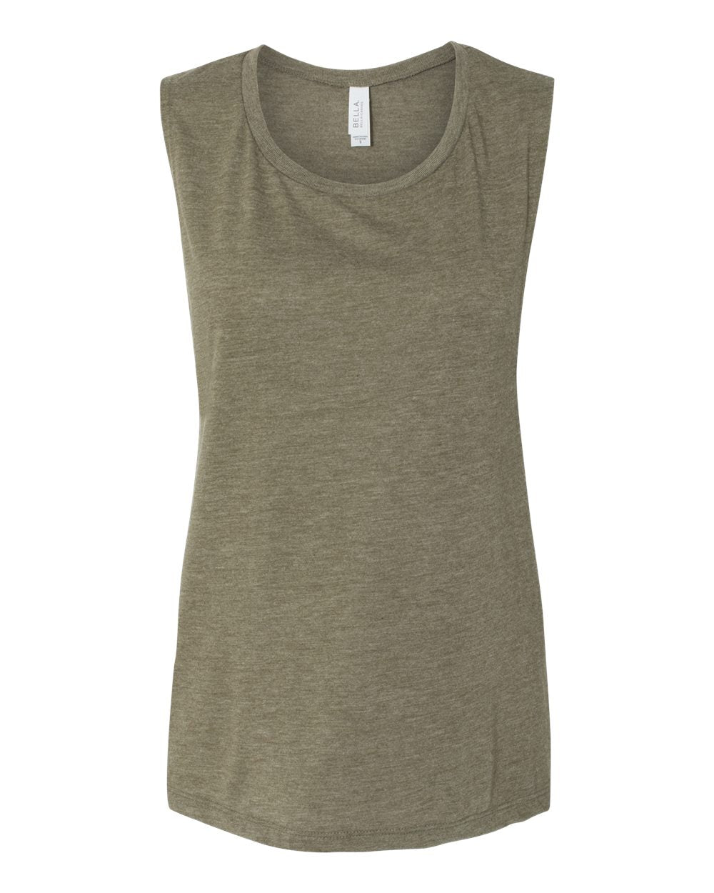 Bella Canvas 8803 Women's Flowy Scoop Muscle Tank Heather
